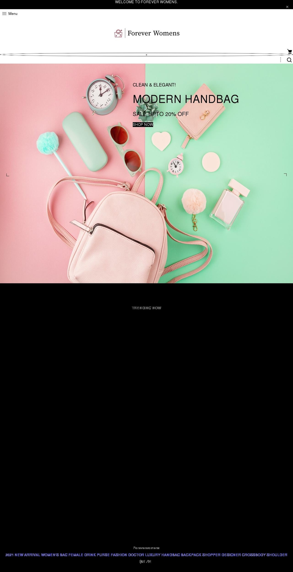 foreverwomens.com shopify website screenshot