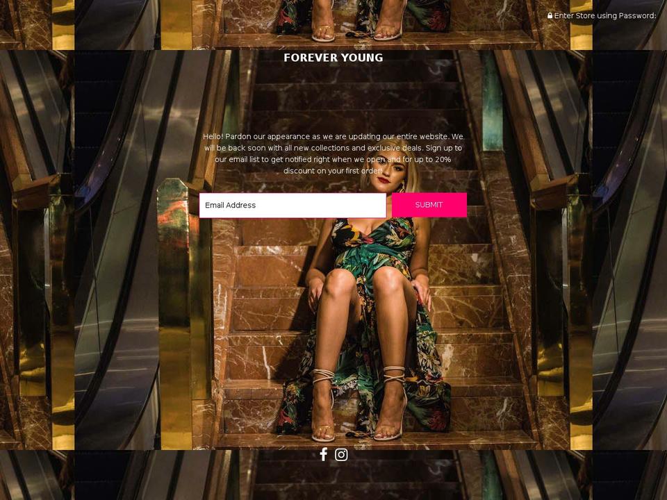 foreveryoungfashions.com — Shopify storefront screenshot