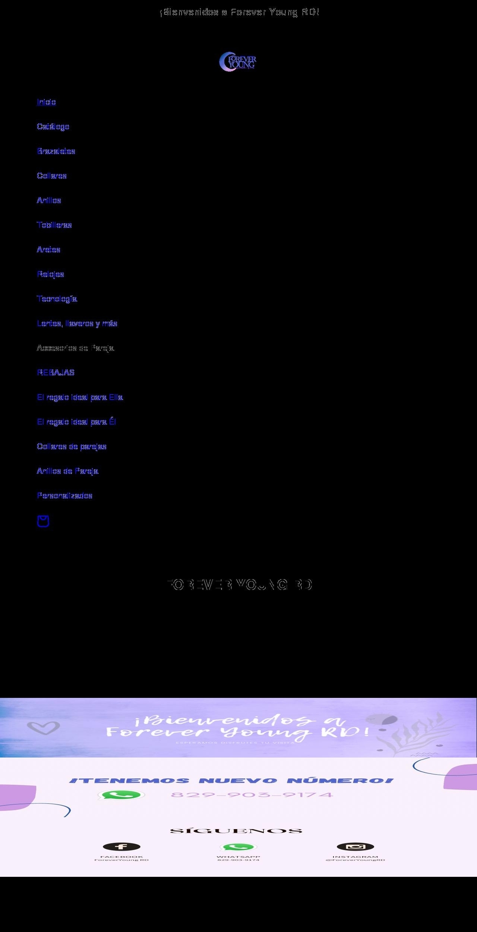 foreveryoungrd.com shopify website screenshot