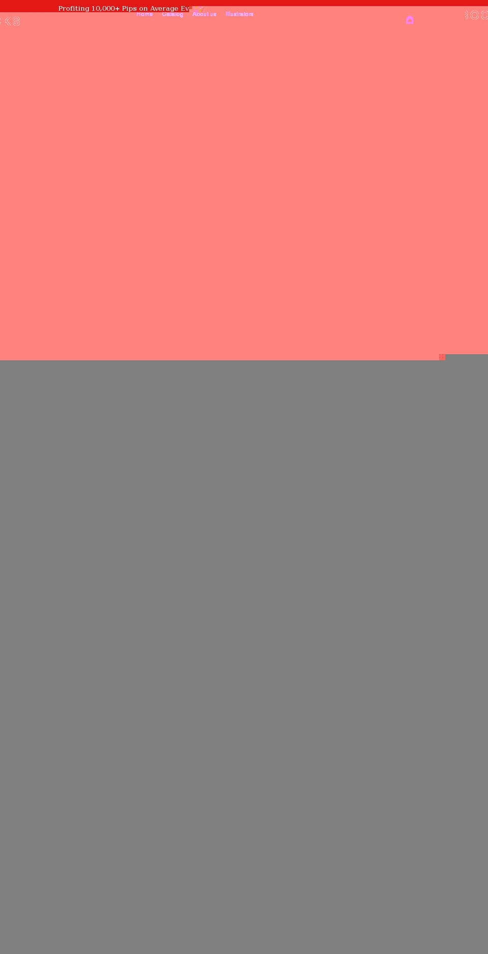 forexpipstrades.com shopify website screenshot