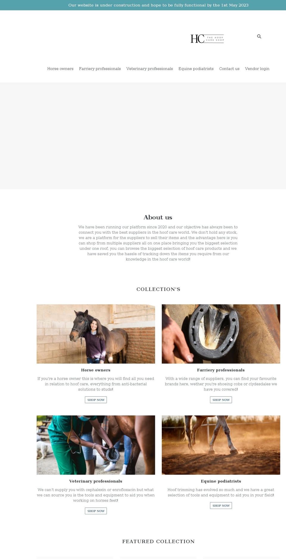 forfarriersbyfarriers.com shopify website screenshot