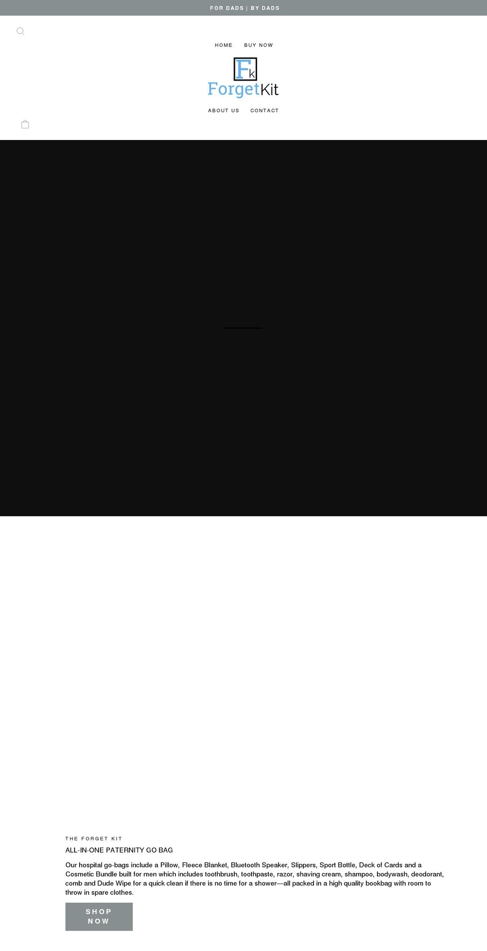 forgetkit.com shopify website screenshot