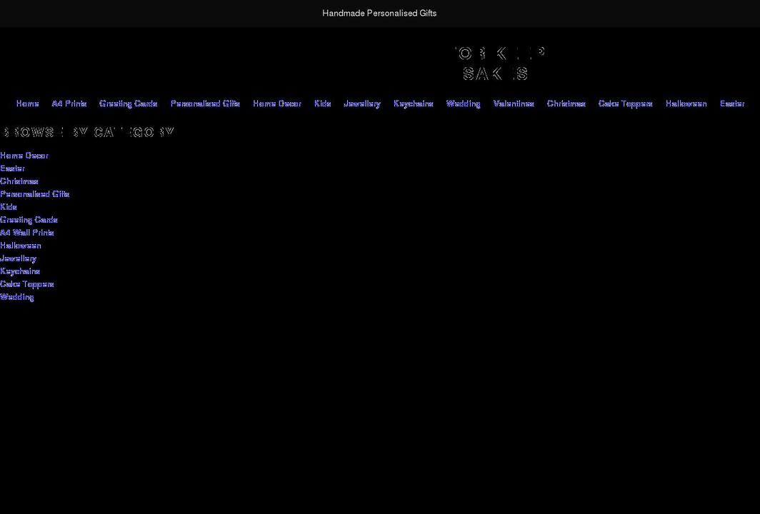 forkeepsakes.co.uk shopify website screenshot