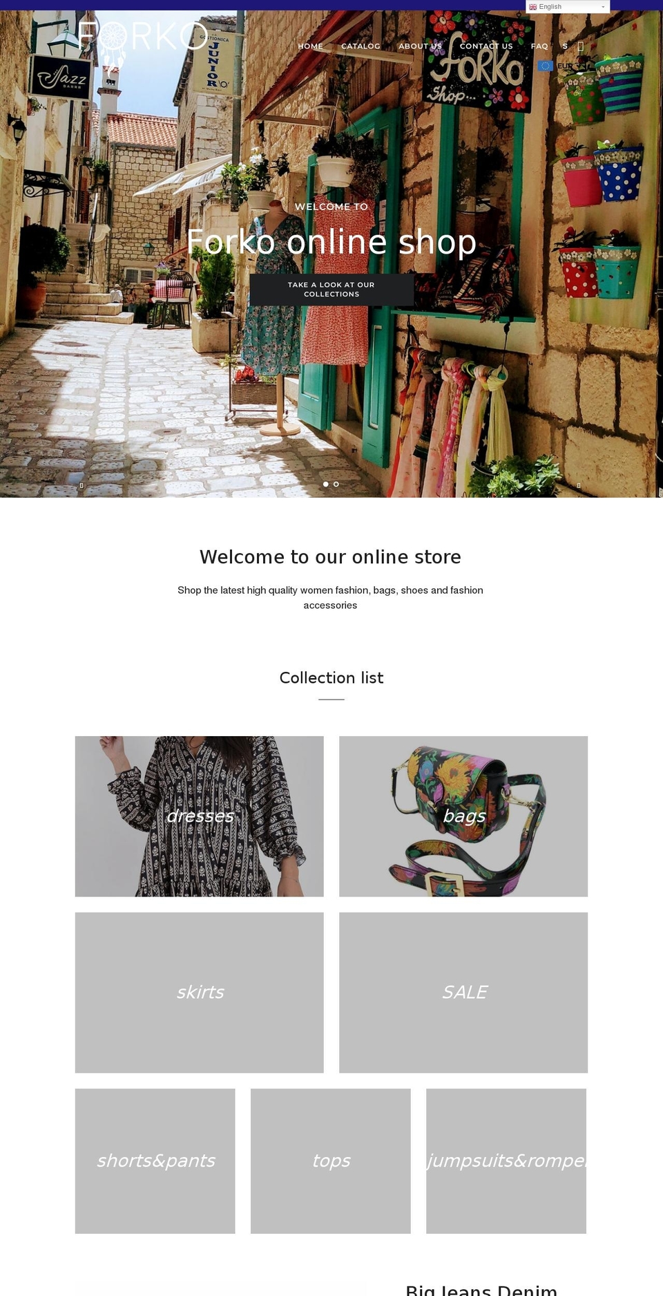 forkoshop.com shopify website screenshot