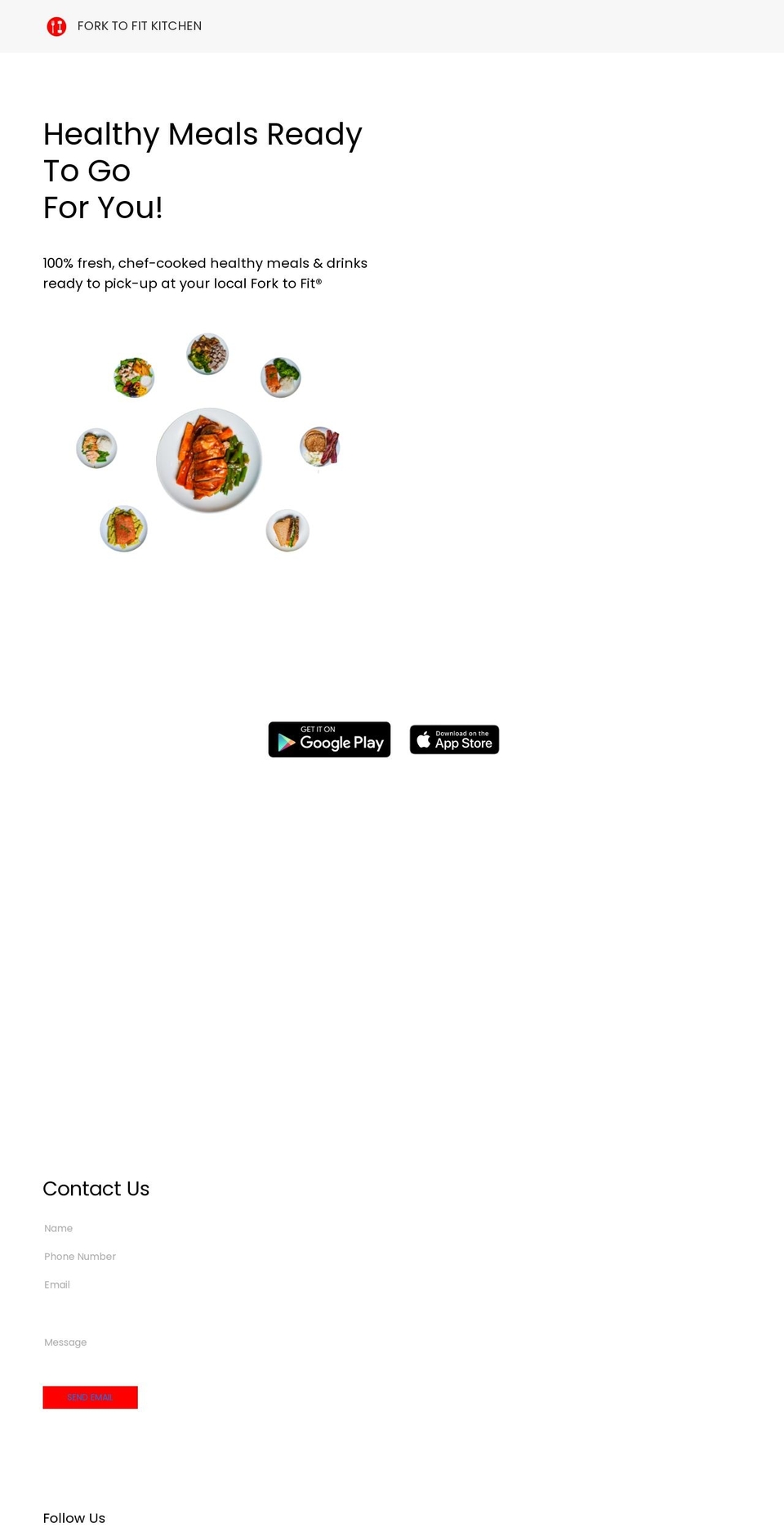 forktofitkitchen.com — Shopify storefront screenshot