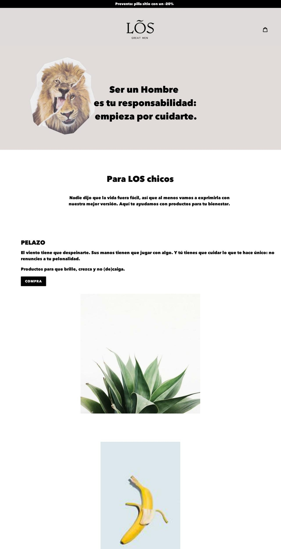 forlos.com — Shopify storefront screenshot