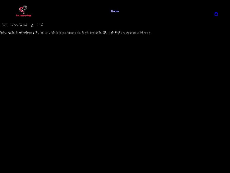 forloversonlyltd.com shopify website screenshot