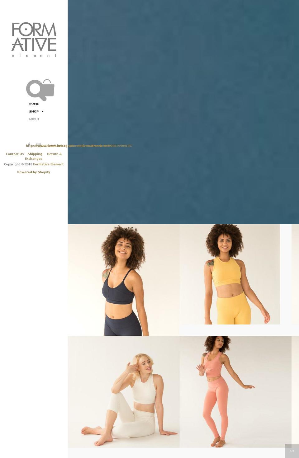 formativeelement.com shopify website screenshot