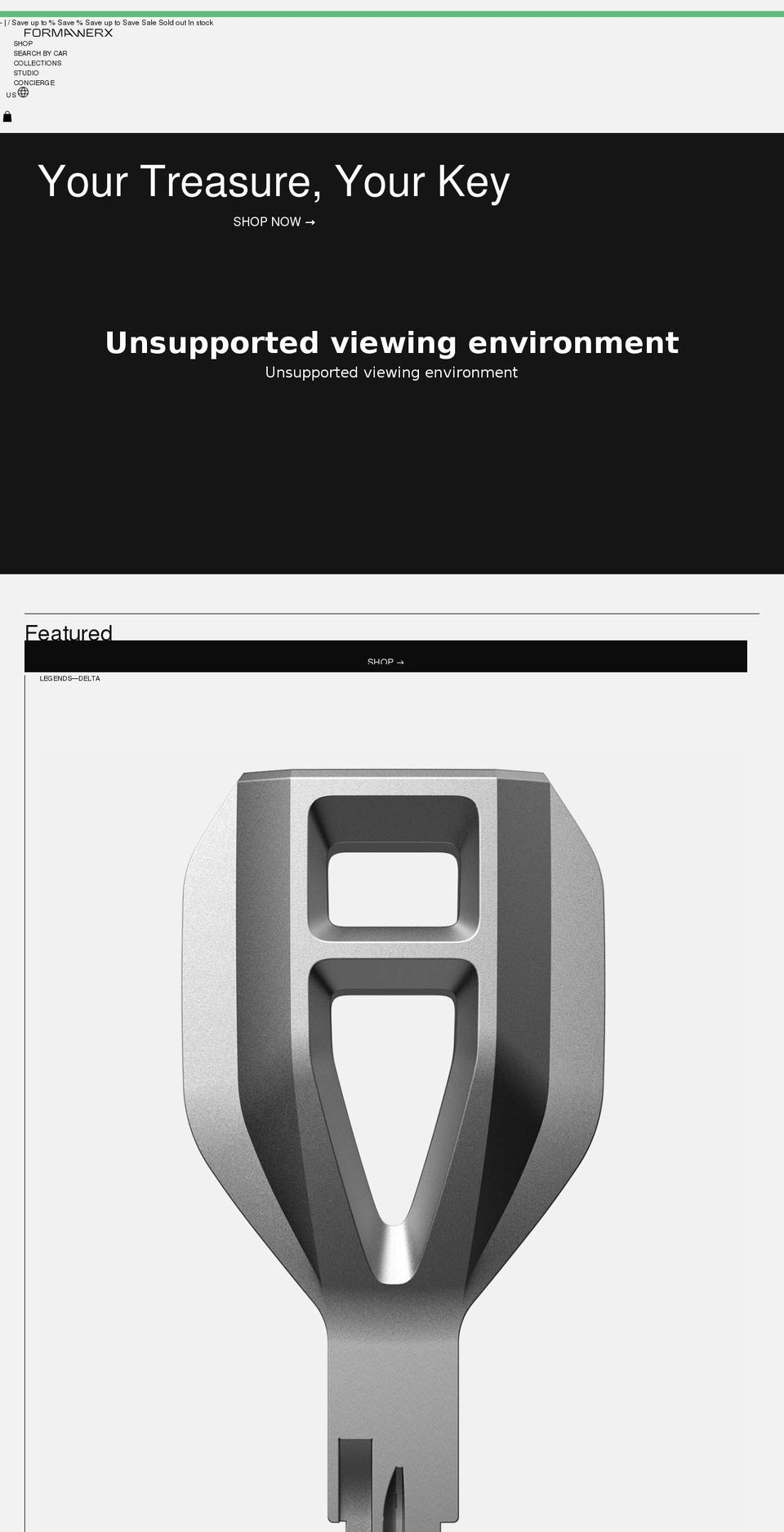 formawerx.com shopify website screenshot