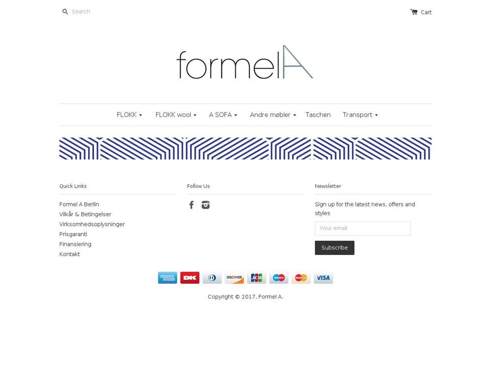 formela.dk shopify website screenshot