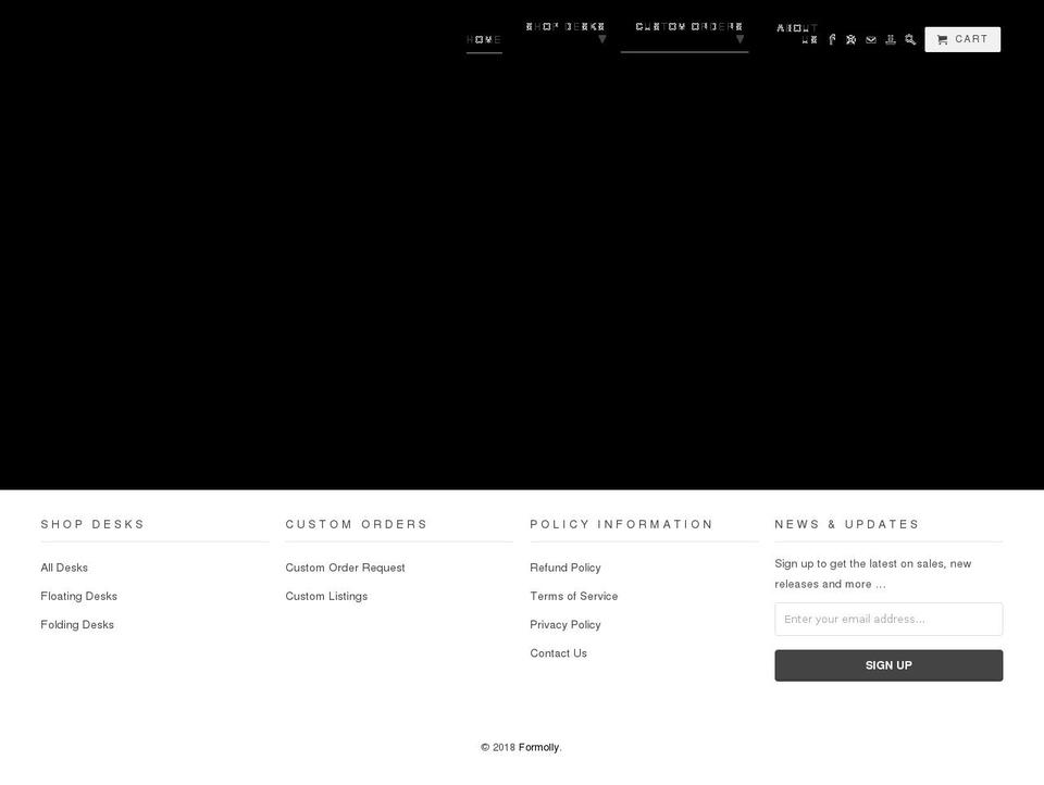 formolly.com shopify website screenshot