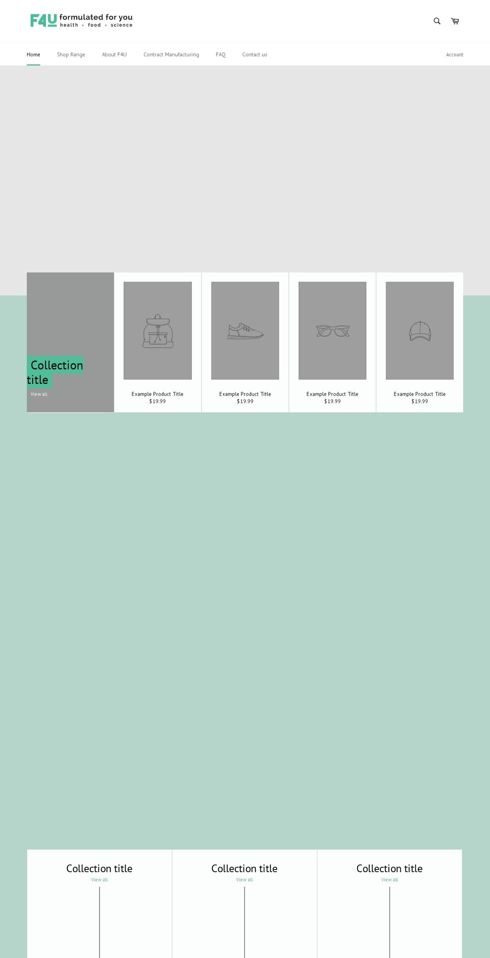 formulatedforyou.com.au shopify website screenshot
