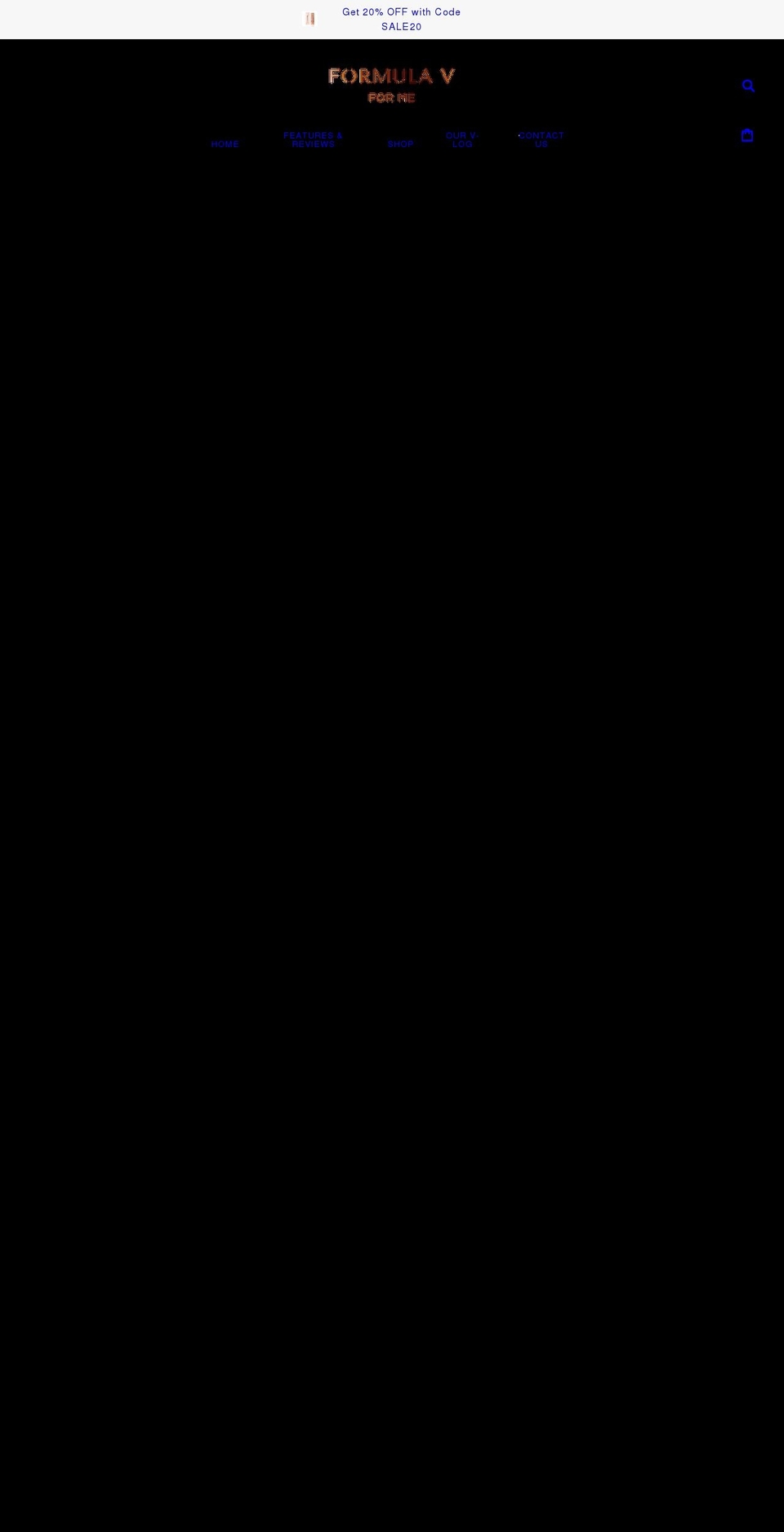 formulavforme.com shopify website screenshot