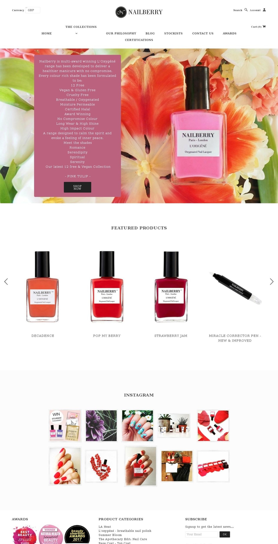 formynailsonly.com — Shopify storefront screenshot