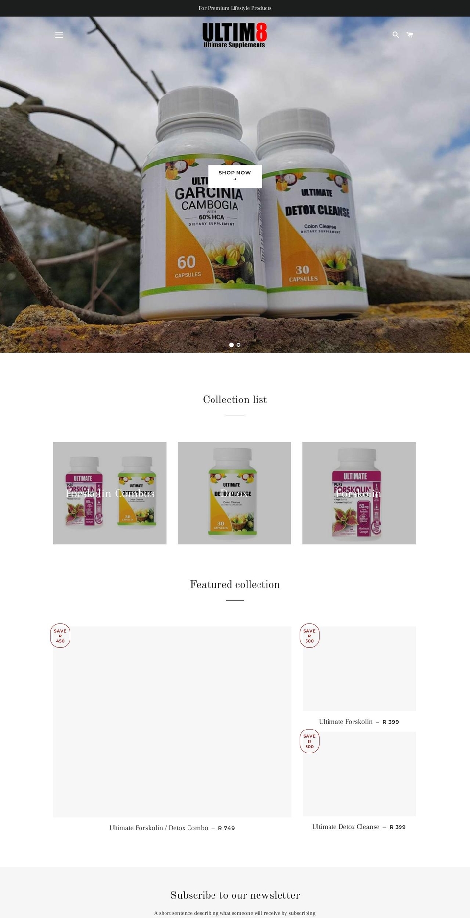 forskolinza.com — Shopify store on .com