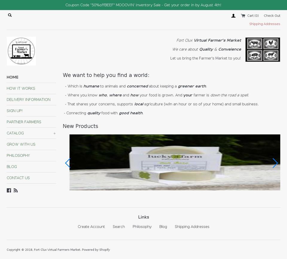 Simple - Backup - 07 Aug '18 Shopify theme site example fortcluxvirtualfarmersmarket.com