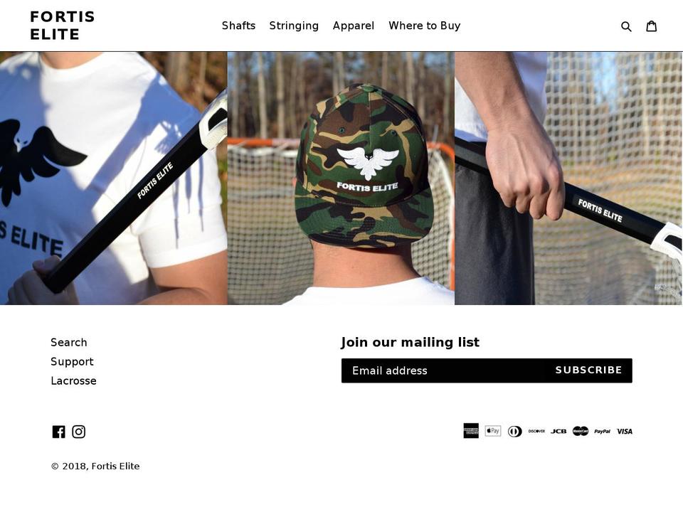 fortiselite.com shopify website screenshot