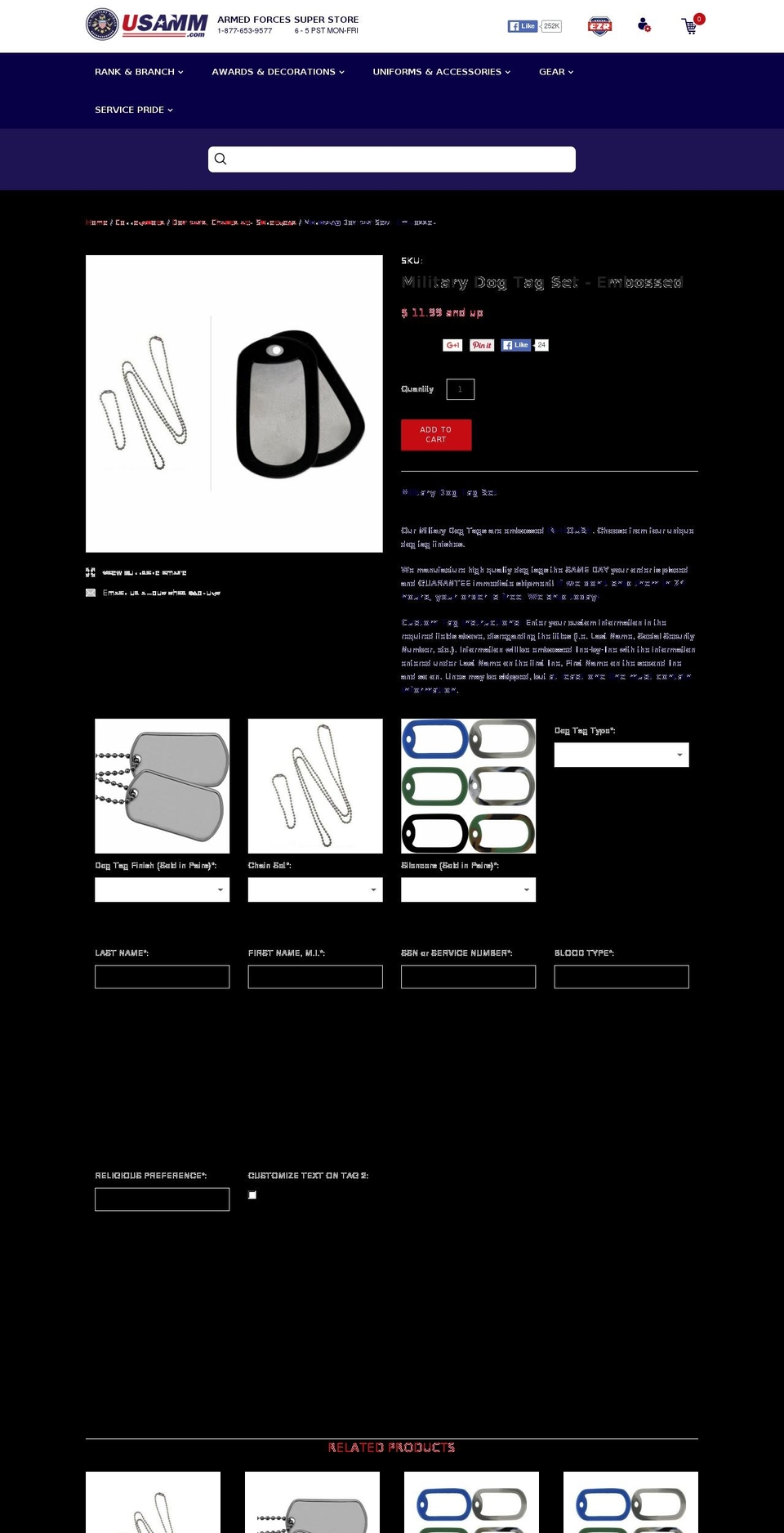 fortlewisdirect.com shopify website screenshot