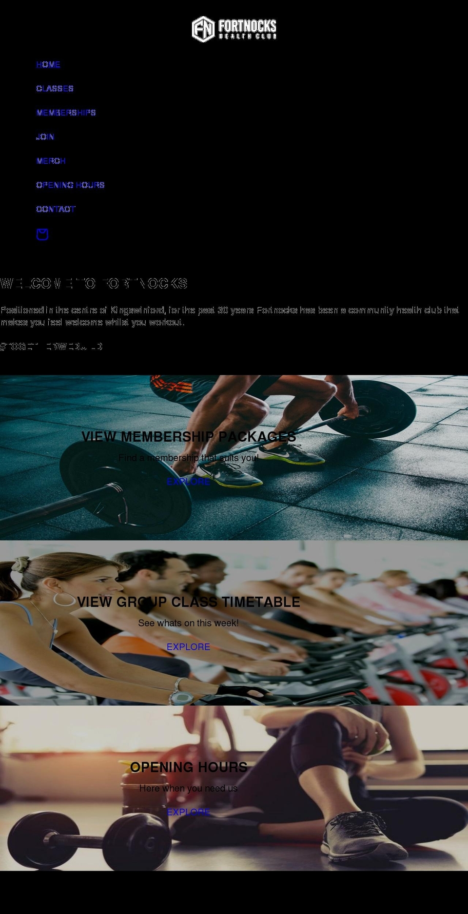 fortnocks.co.uk shopify website screenshot