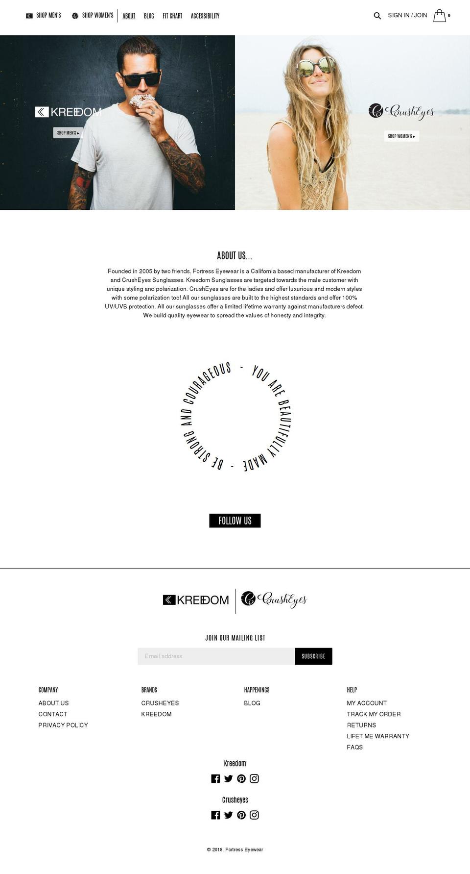SEED \/\/ Facebook Pixel Install Shopify theme site example fortresseyewear.com