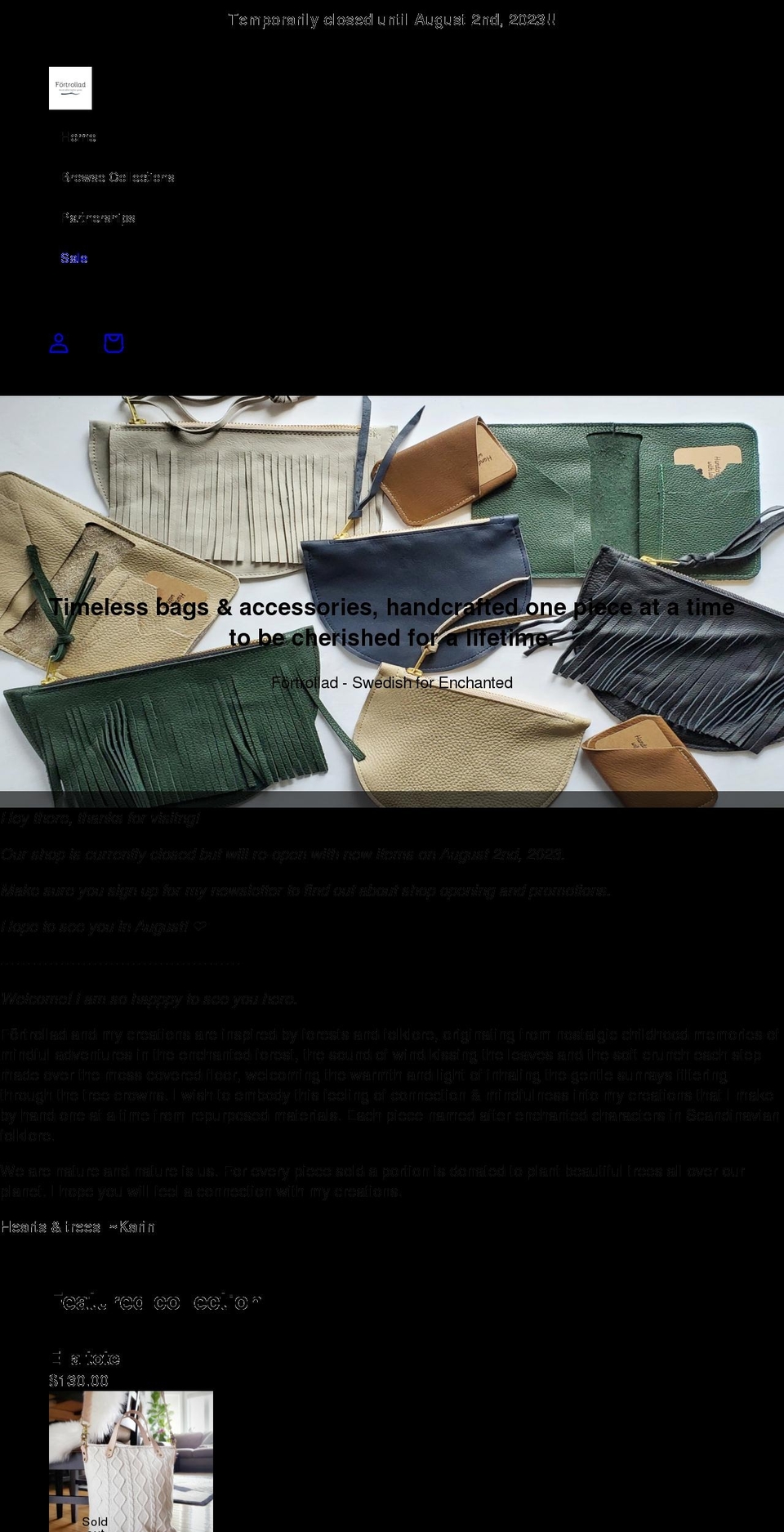 fortrollad.com — Shopify storefront screenshot