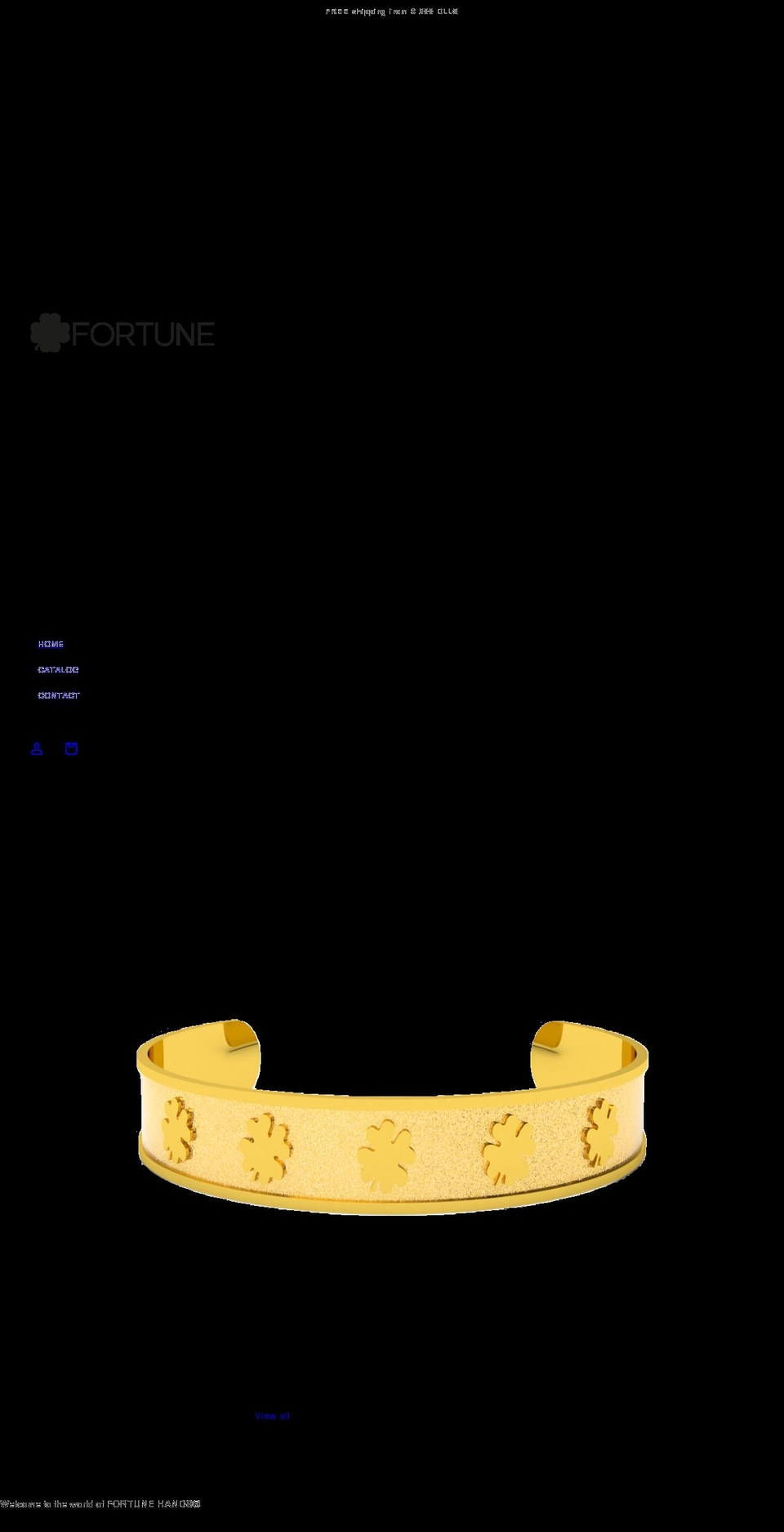 fortunehandsofficial.com shopify website screenshot