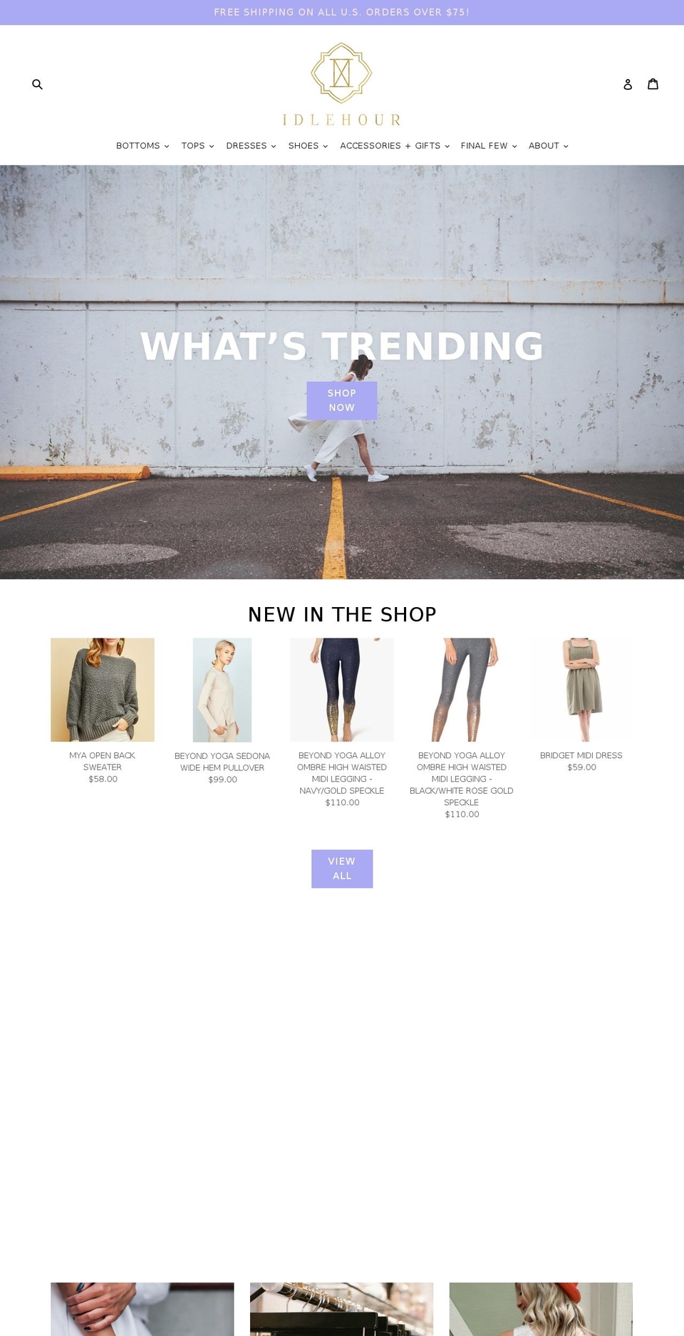 fortwayneboutique.com — Shopify storefront screenshot