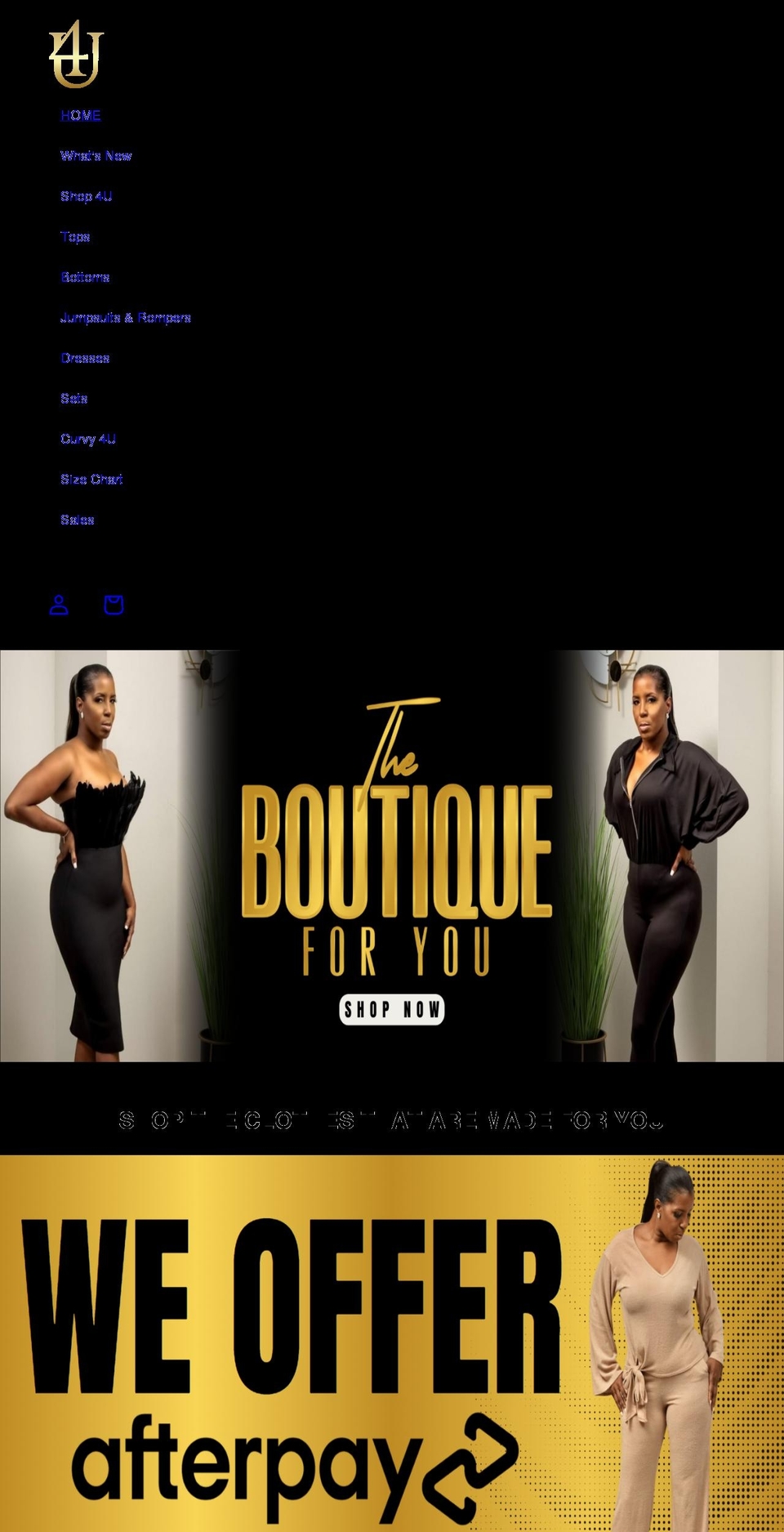 foruboutique.com shopify website screenshot