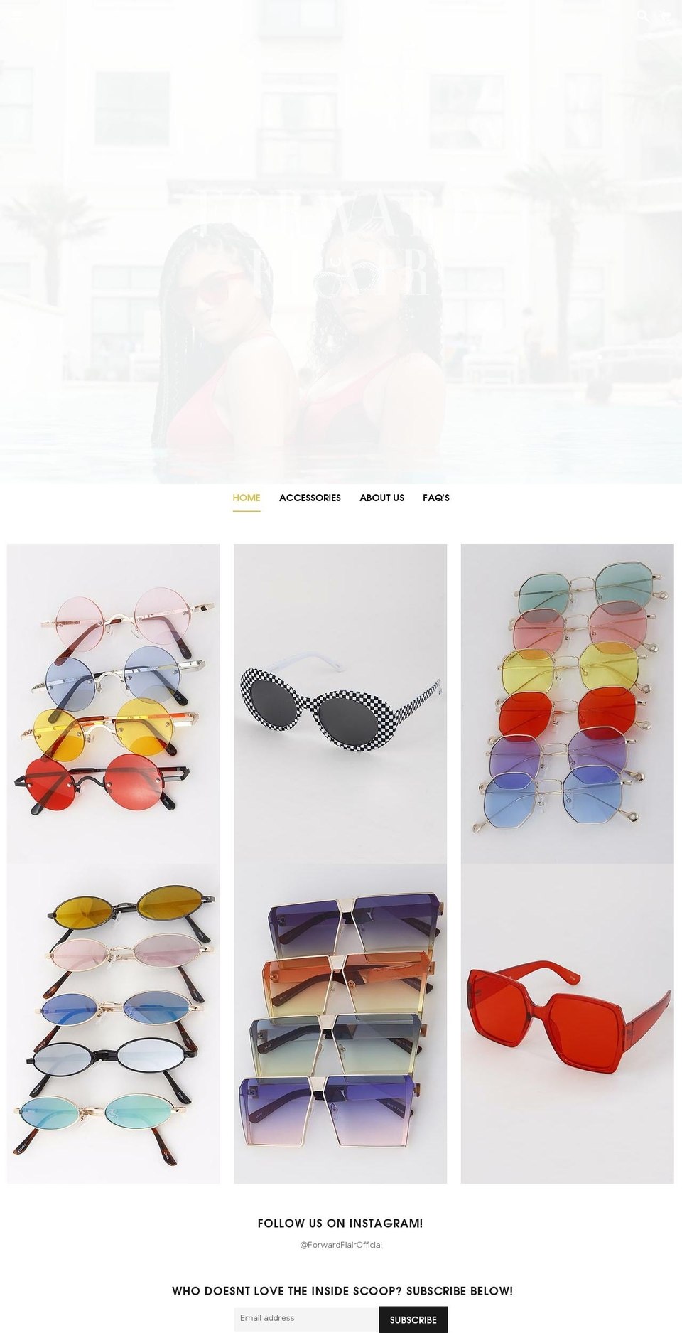 forwardflair.com — Shopify storefront screenshot