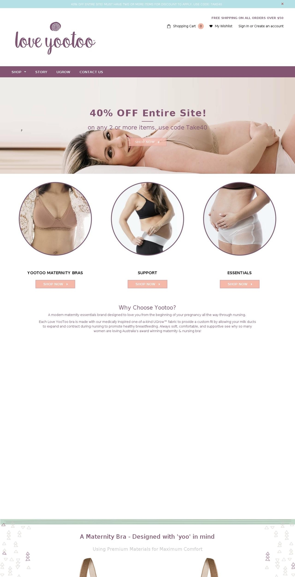 foryootoo.com — Shopify storefront screenshot