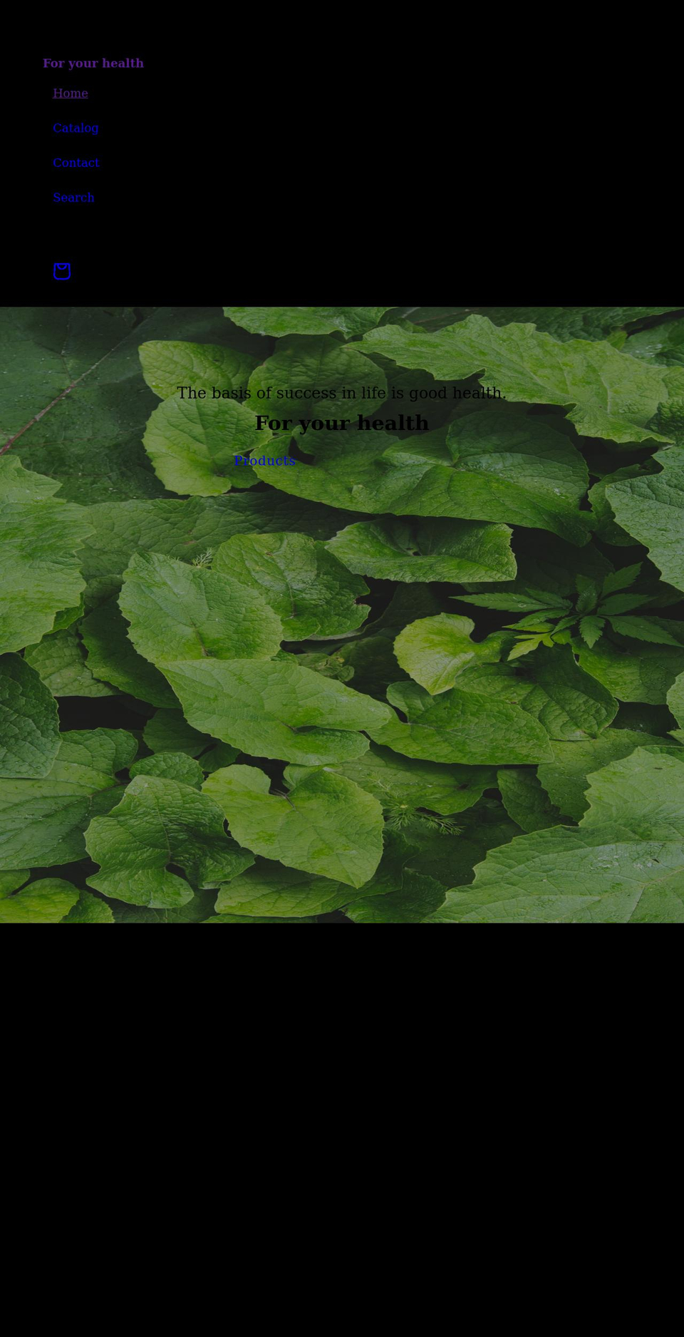 foryourhealth1.com shopify website screenshot