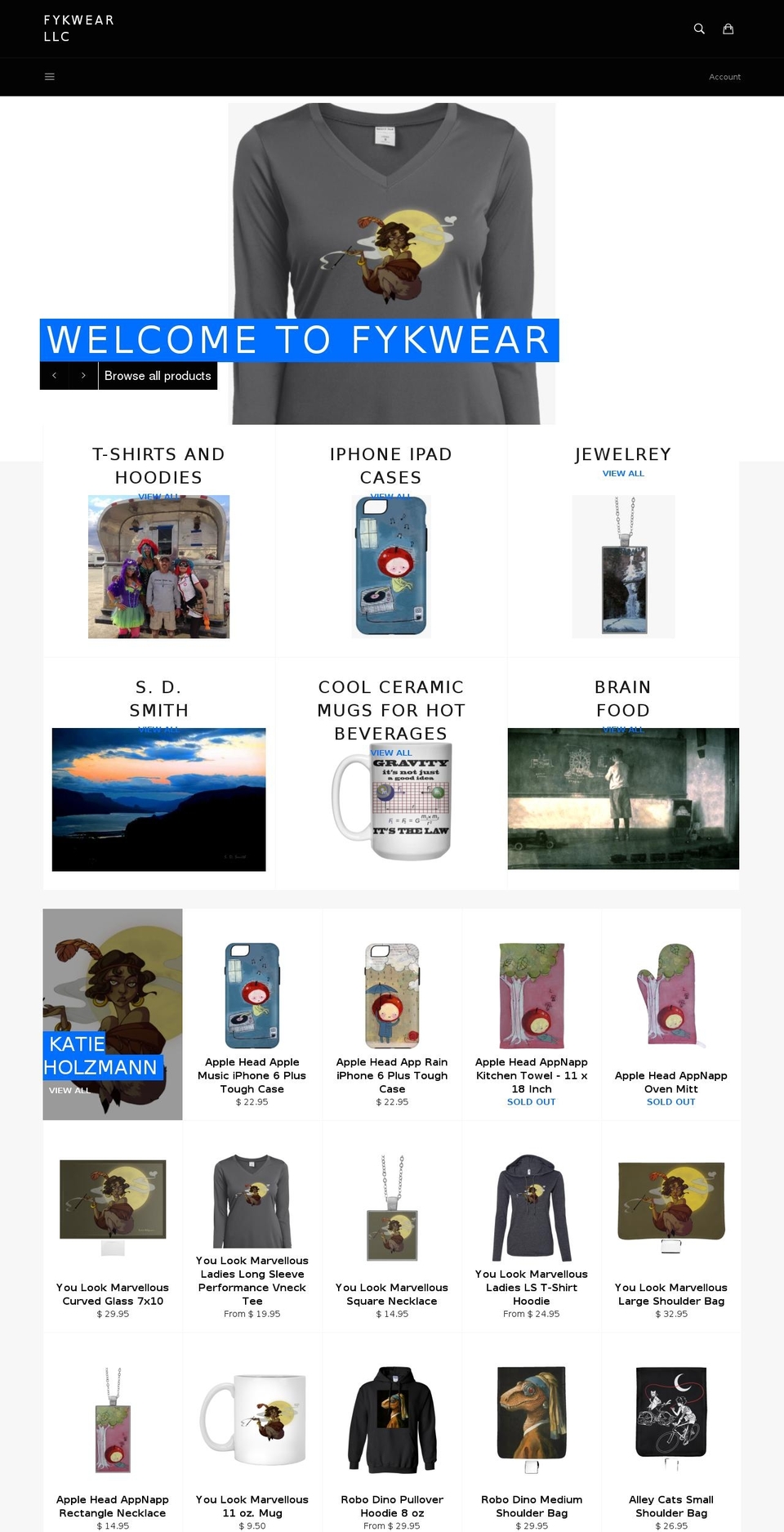 foryourknowledgewear.com shopify website screenshot