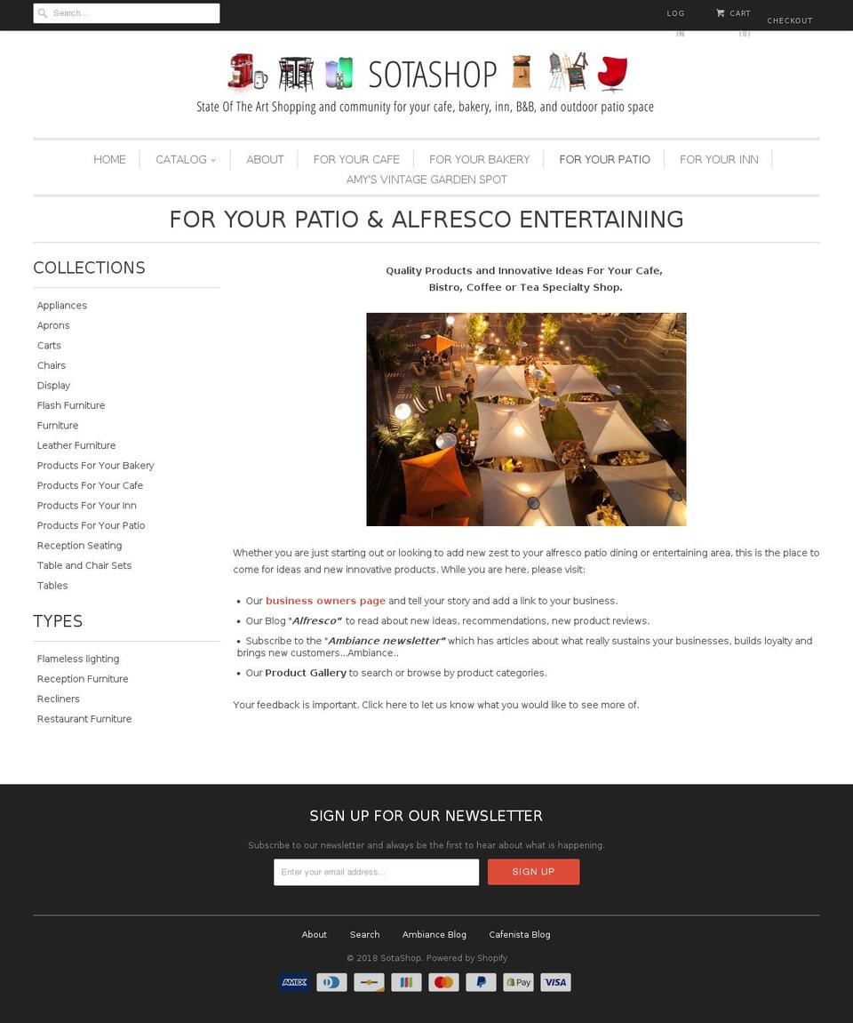 foryourpatio.com — Shopify storefront screenshot