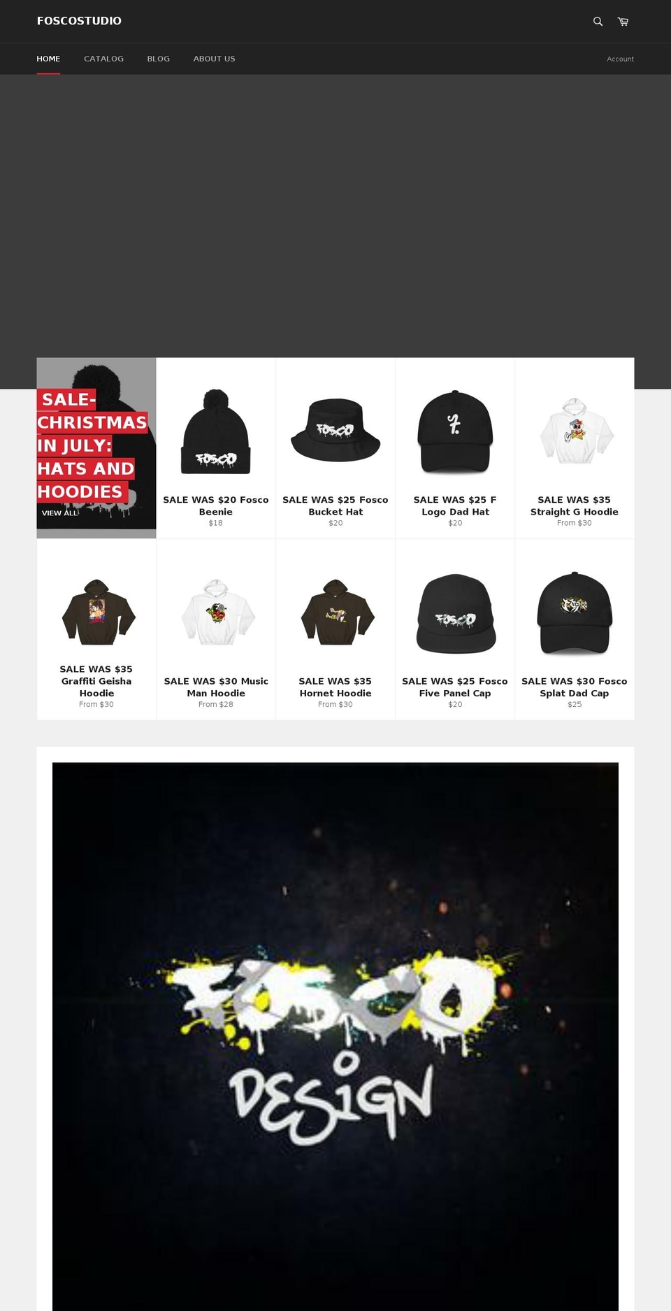 foscostudio.com — Shopify storefront screenshot