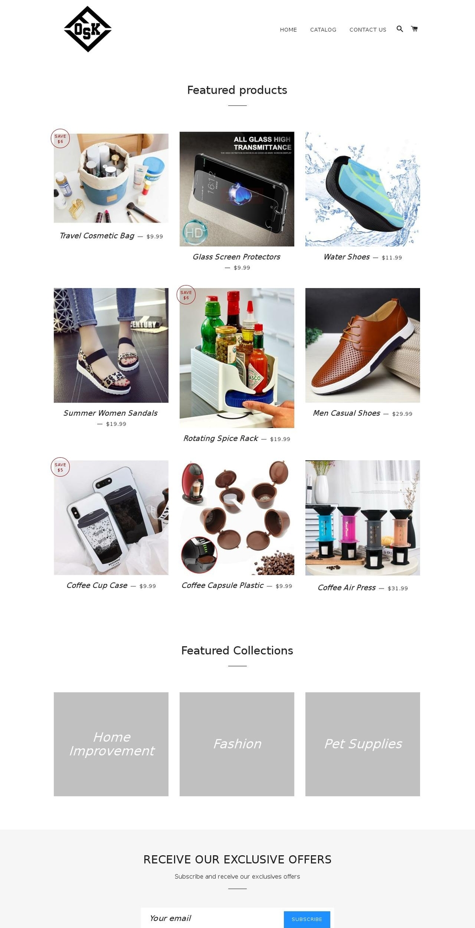 foskl.com — Shopify storefront screenshot