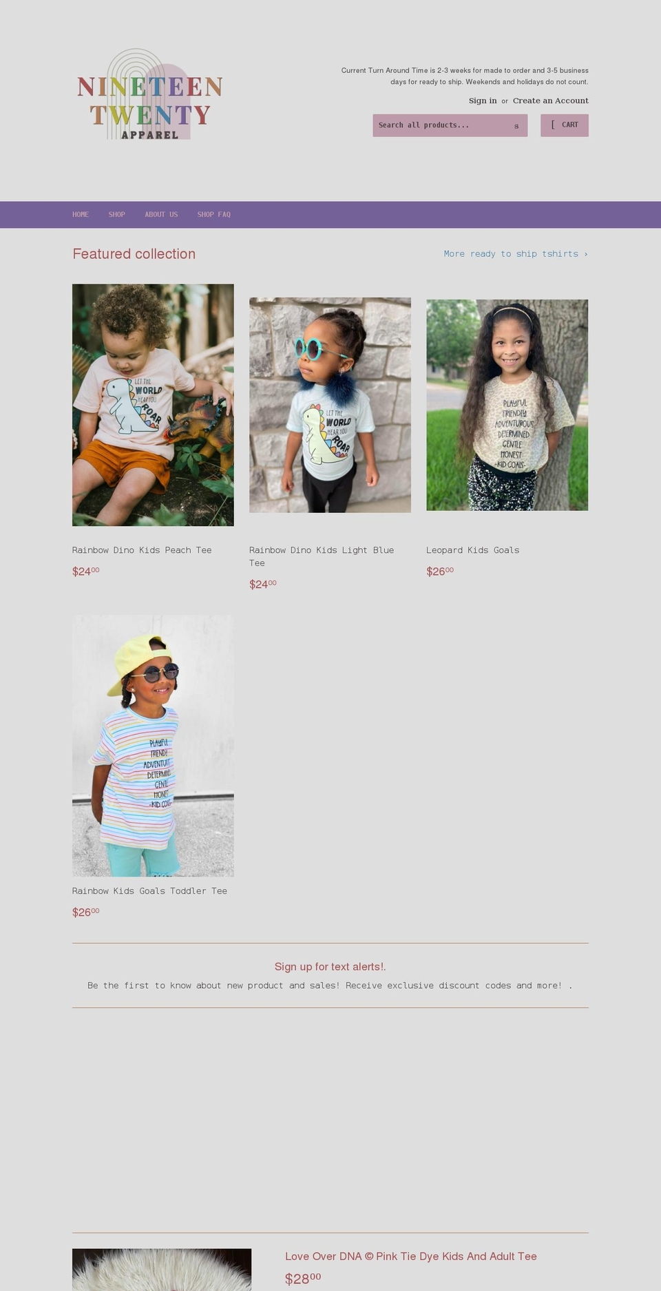 fostandfounddesignco.com shopify website screenshot