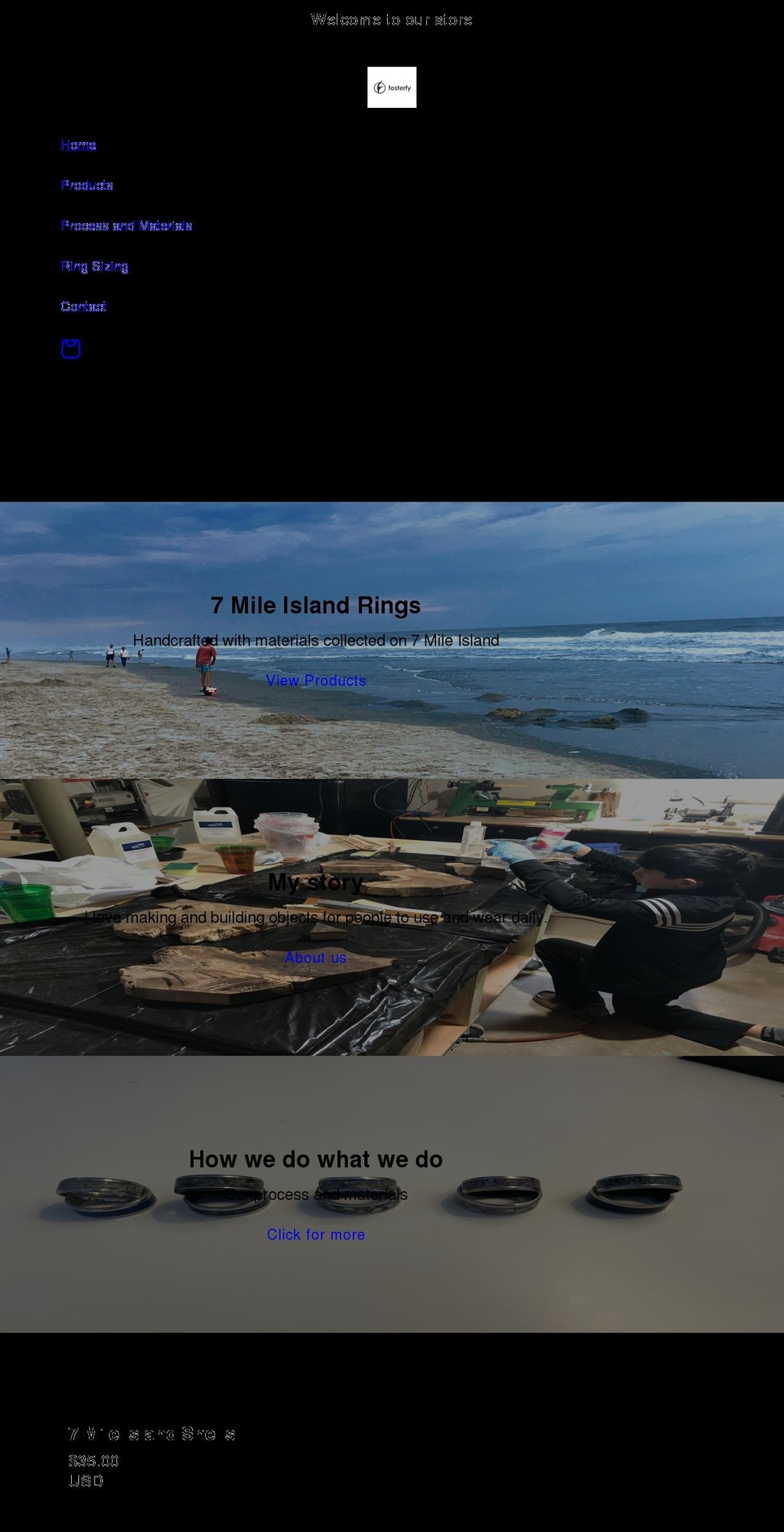 fosterfy.com shopify website screenshot