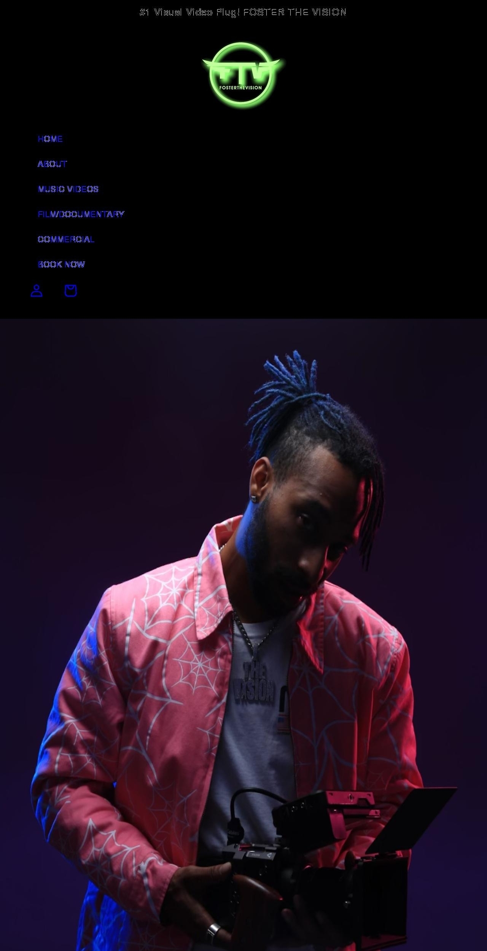 fosterthevision.com shopify website screenshot