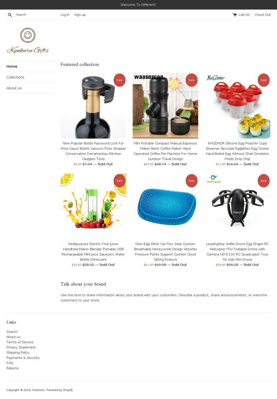 fostronic.com — Shopify storefront screenshot