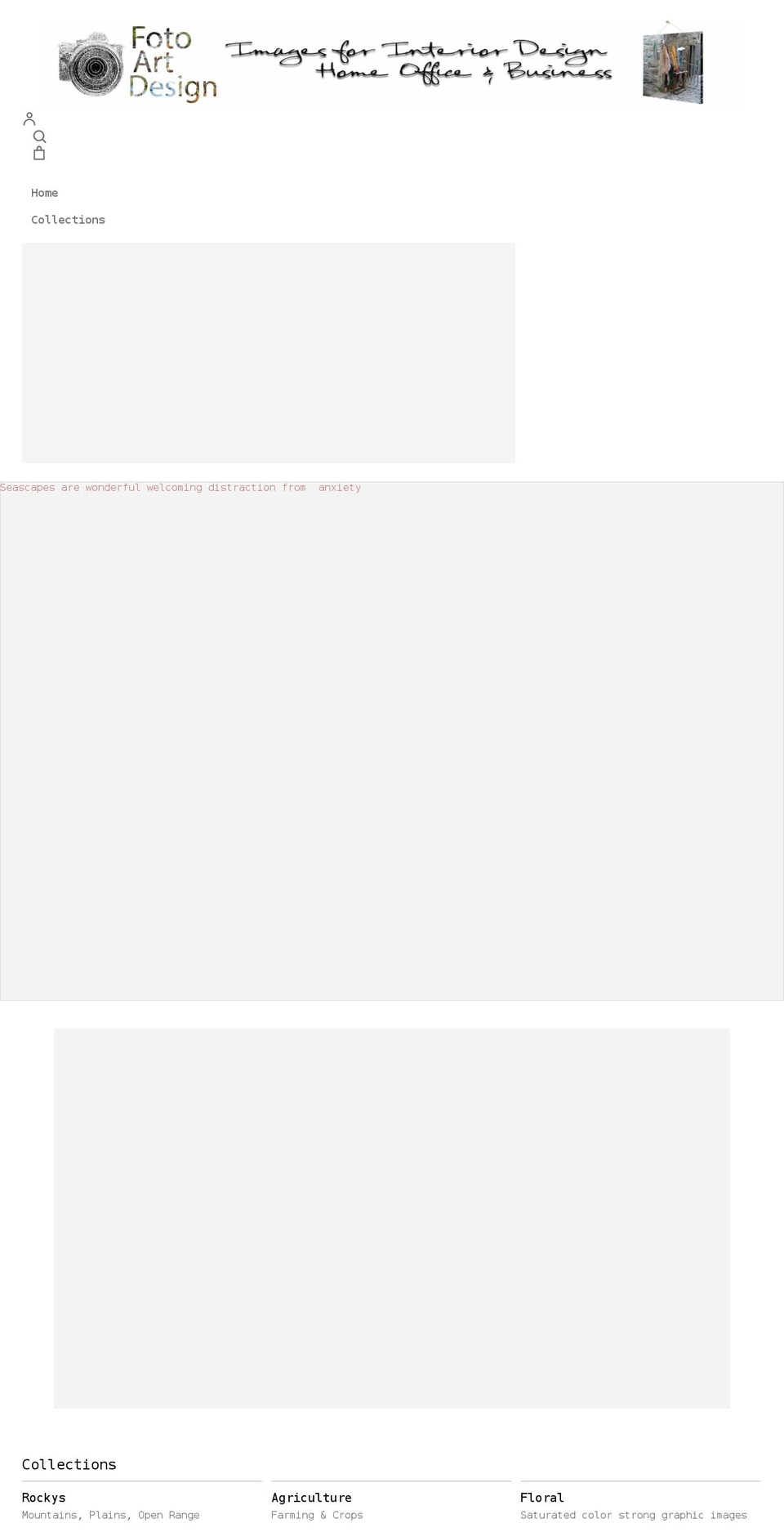 fotoartdesign.com shopify website screenshot
