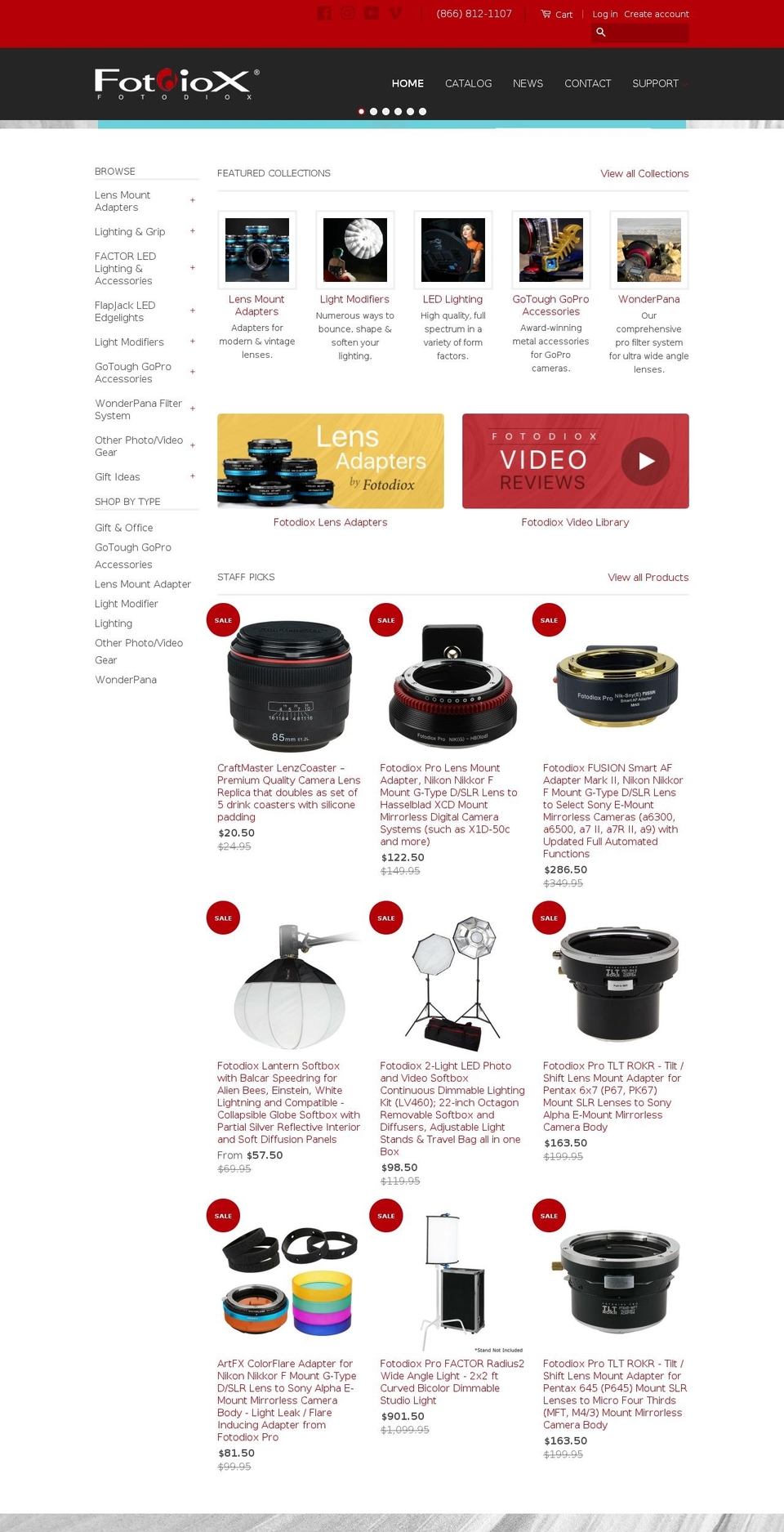 fotodix.com — Shopify storefront screenshot