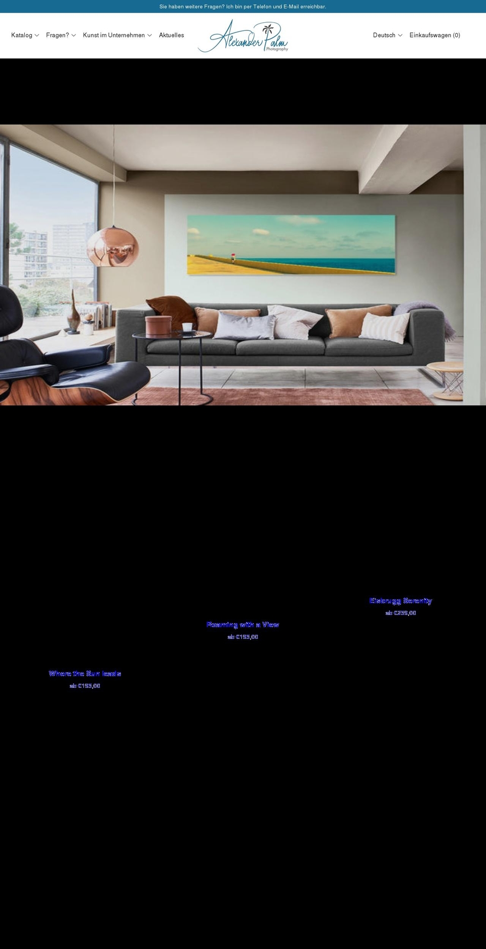 fotokunst.berlin shopify website screenshot