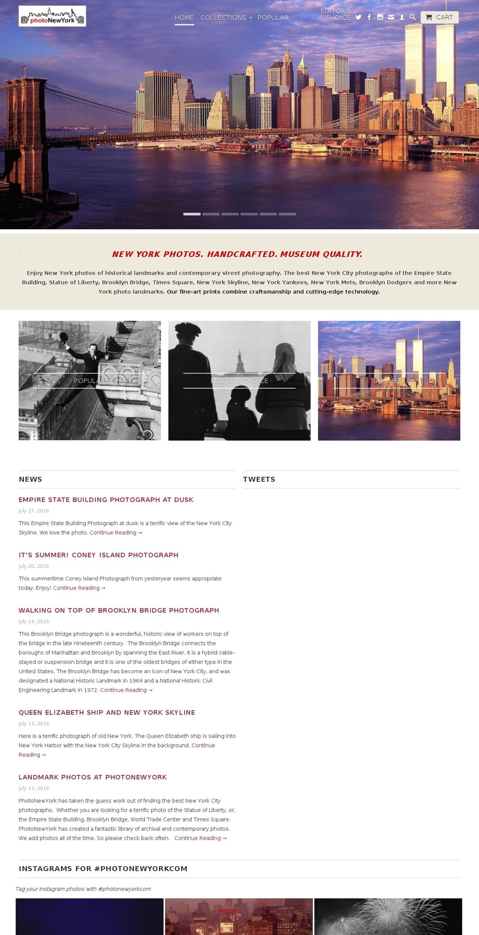 fotonewyork.com shopify website screenshot