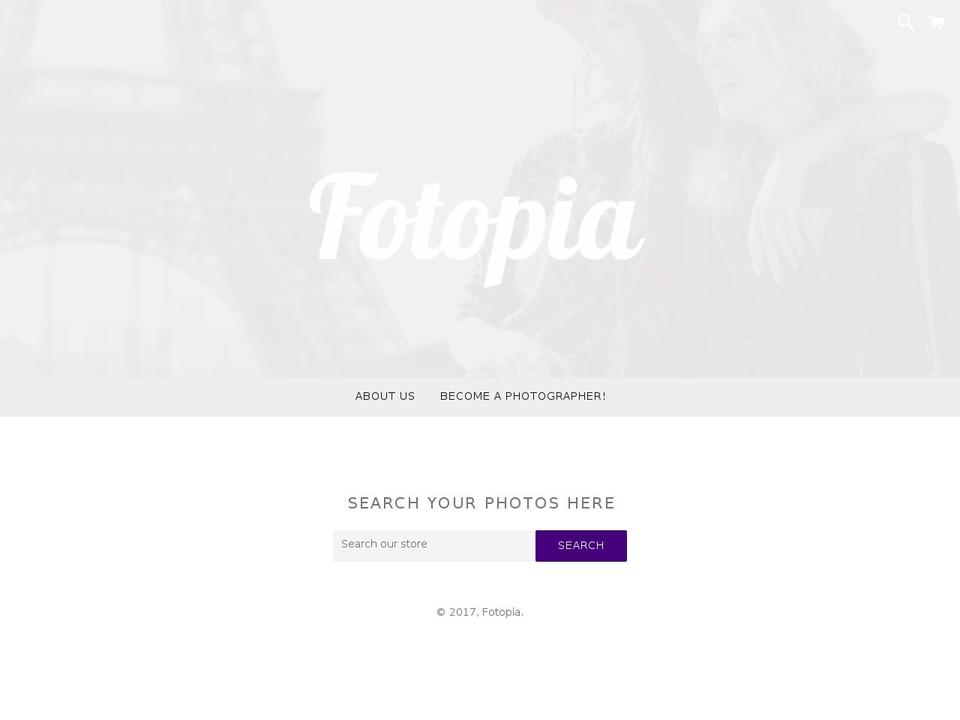 fotopia.co shopify website screenshot