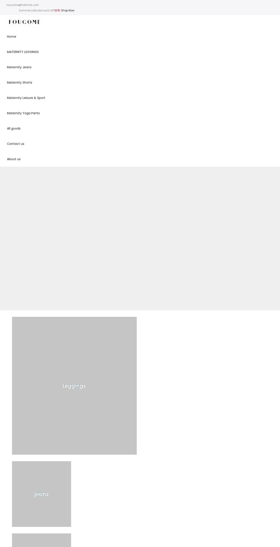 foucome.myshopify.com shopify website screenshot