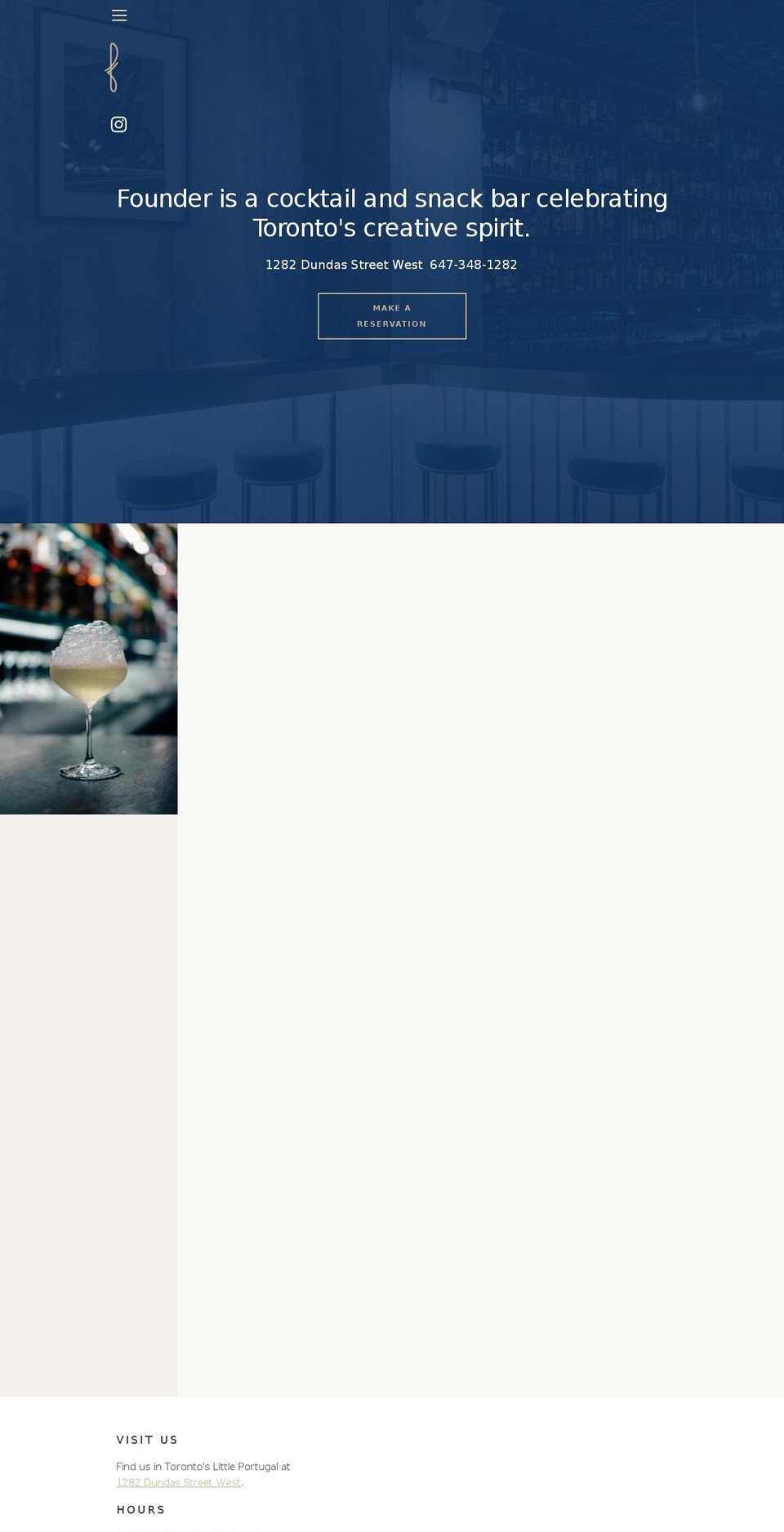 founderbar.com shopify website screenshot