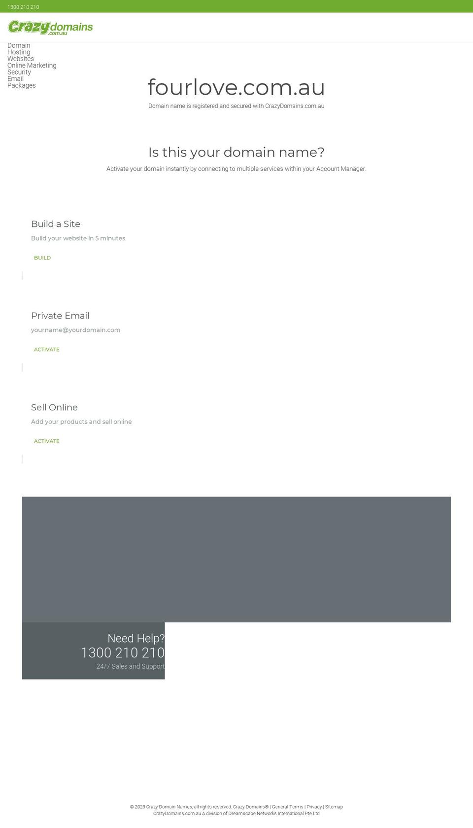 fourlove.com.au shopify website screenshot