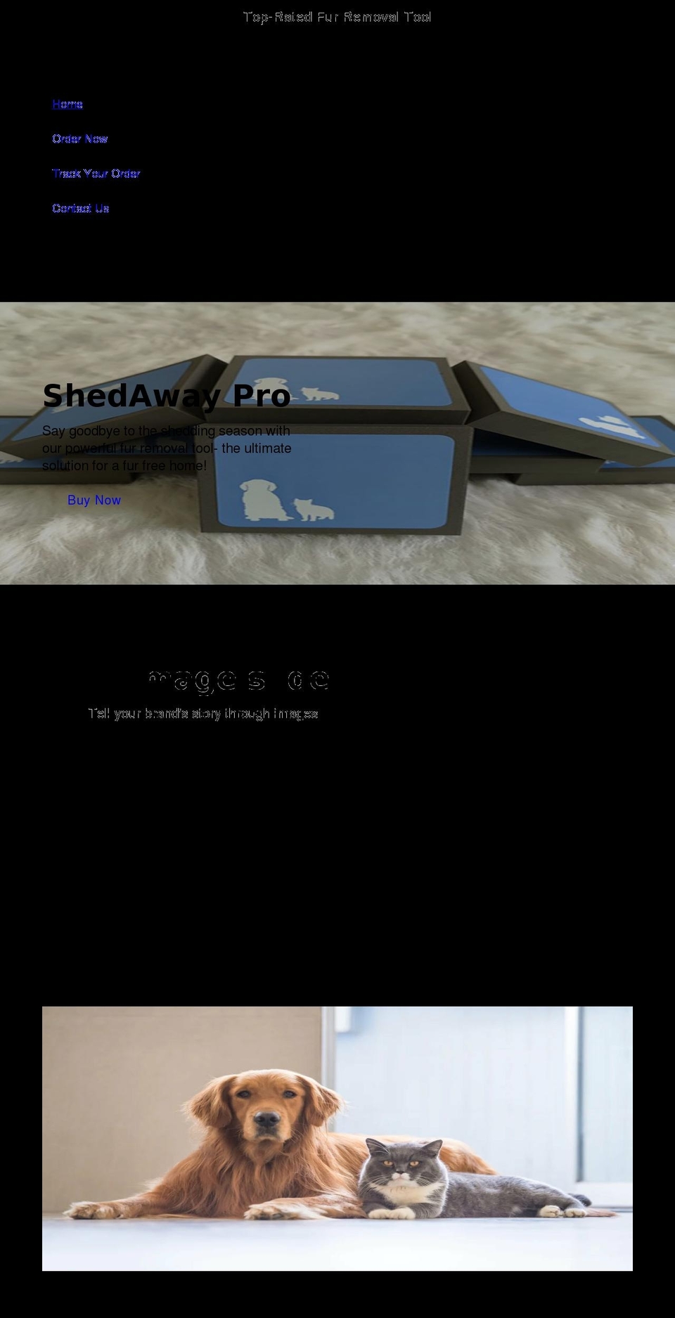 fourpawscompany.com — Shopify storefront screenshot