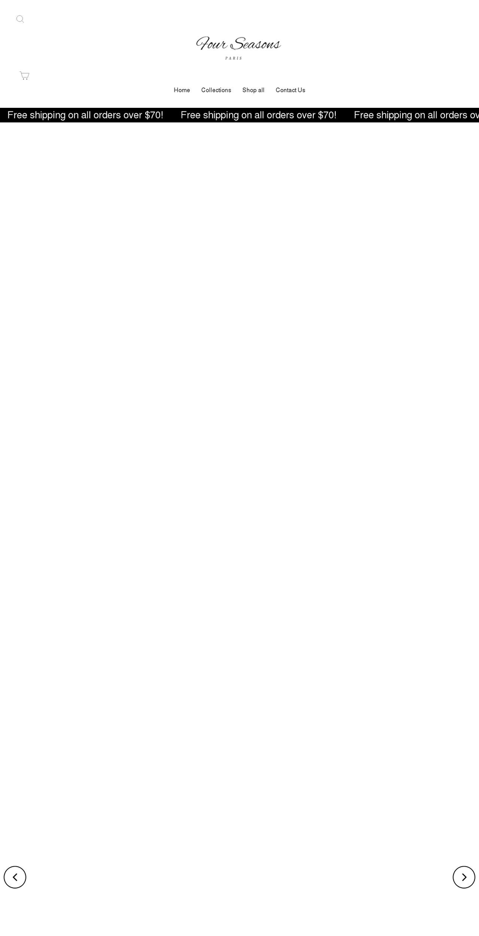 fourseasonsbrand.com shopify website screenshot