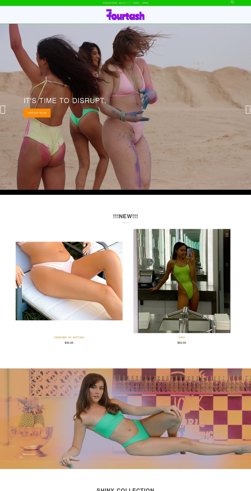 fourtash.com shopify website screenshot